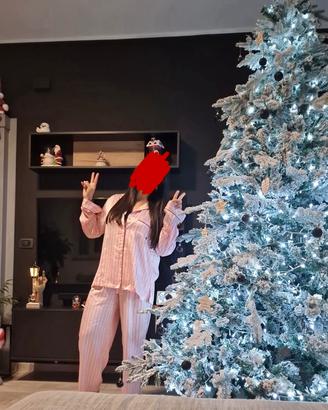 Albero di Natale Xone Alaska 240 cm innevato