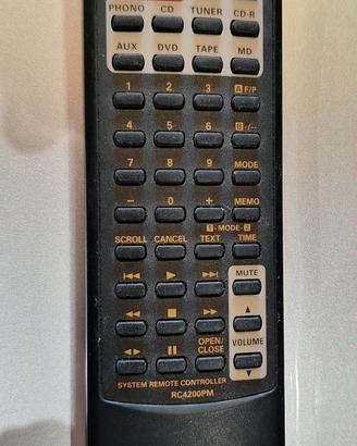 Telecomando Marantz RV4200PM stereo audio CD DVD