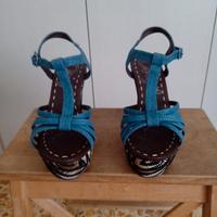 sandali con zeppa n° 39