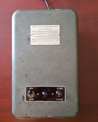 TRASFORMATORE Ernst Leitz gmbh Wetzlar MICROSCOPIO