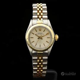 Rolex Oyster Perpetual lady steel gold ref 6719