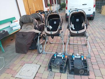 passeggino gemellare Peg Perego