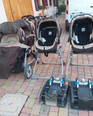 passeggino gemellare Peg Perego