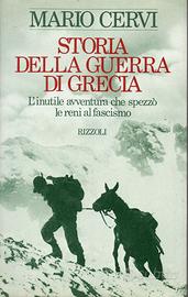 Mario Cervi, Storia della guerra di Grecia, 1986