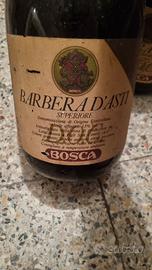Bottiglie Vintage Barbera  D'Asti superiore BOSCA