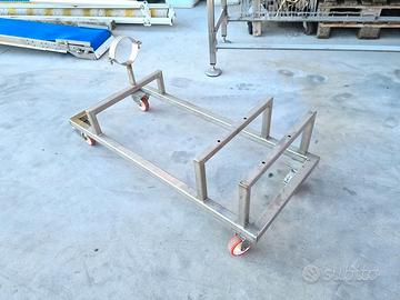 telaio inox carrellato usato