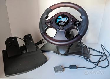 🏎️ Volante PowerTech Mega Race PS1/PS2 con Pedali