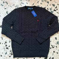 Felpa raulph lauren a trecce