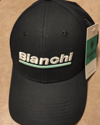 cappellino ciclismo Santini Bianchi