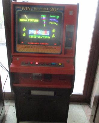 Consolle videogiochi Bac Gum cabinato anni80