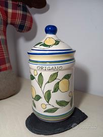 Vaso Farmacia antica Erboristeria Origano Ceramica
