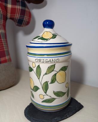 Vaso Farmacia antica Erboristeria Origano Ceramica