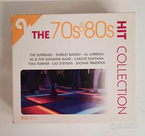 Compilation di N.5 CD Hit Collection Anni 70 & 80