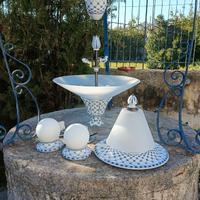 Lampadario+ n. 3 plafoniere Mangani