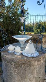 Lampadario+ n. 3 plafoniere Mangani