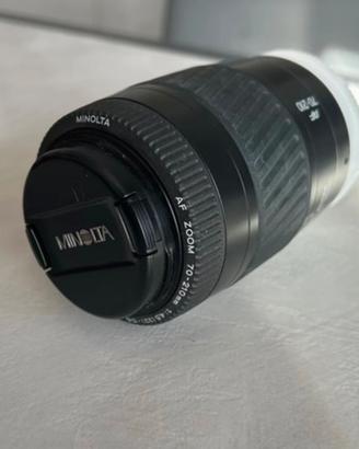 Minolta AF Zoom 70-200mm 4.5-5.6 + adattatore Sony
