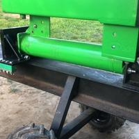 Spaccalegna idraulico e sega circolare a gardano