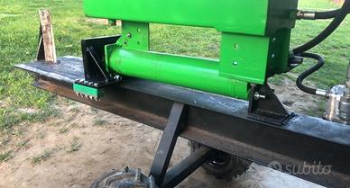 Spaccalegna idraulico e sega circolare a gardano