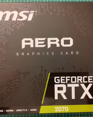 MSI NVIDIA GEFORCE RTX 2070 AERO 8 GB