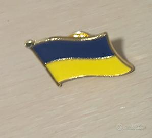 Spilla Bandiera Ucraina