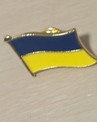 Spilla Bandiera Ucraina
