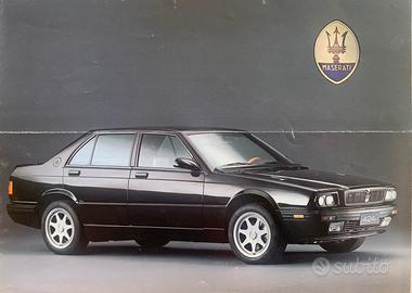 Maserati Gamma Modelli 1992 Depliant / Brochure