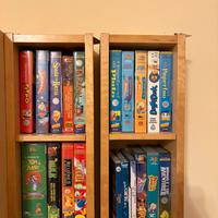 Videocassette vhs cartoni animati