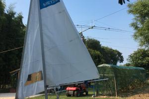 Gommone con kit vela