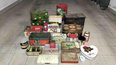Scatole latta vintage