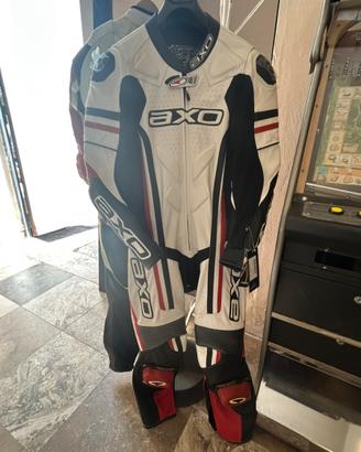 Tuta Moto in Pelle Intera AXO