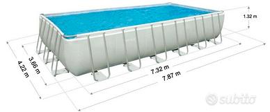 Intex telo / liner 732x366x132cm. Nuovo!