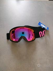 Maschera sci e snow da donna Neon