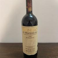 Brunello di Montalcino 1981 riserva. Biondi Santi.
