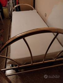 letto in ottone 