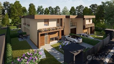 Villa di 173 m² con 4 locali e box auto doppio a R