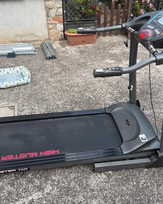 Tapis roulant High muster t420 15% inclina.20km/h