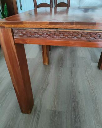 Tavolo etnico legno