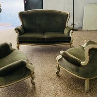 Divano shabby laccato