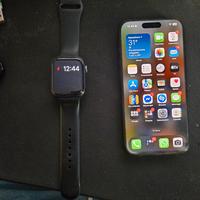 iphone 15 pro 128gb e apple watch se 44mm