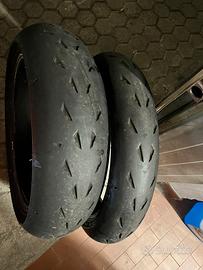 Gomme Michelin Power cup 2 120 / 70 - 180 / 55 - Accessori Moto In vendita  a Torino