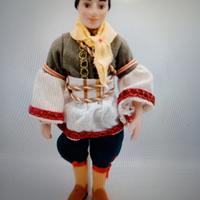 Bambola vintage da collezione costume Abruzzo