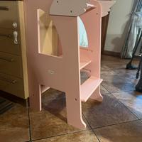 Scala montessori rosa marchio ROCKETBABY