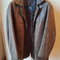 Giubbotto imbottito BOGGI in vera pelle