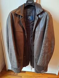 Giubbotto imbottito BOGGI in vera pelle