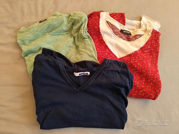 Lotto 3 maglioni uomo imperial made in italy