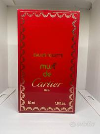 Must de Cartier by Cartier, 50 ml, edt, vintage