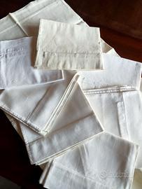 set 8 federe in puro cotone 