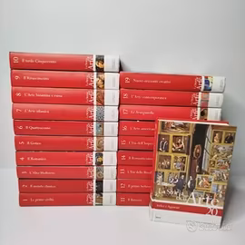 Storia dell’Arte - 20 volumi - nuova