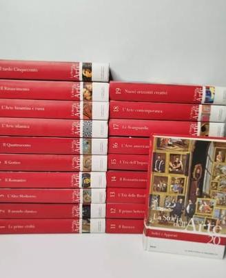 Storia dell’Arte - 20 volumi - nuova