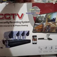 Kit 4 telecamere + hd recording + cavi